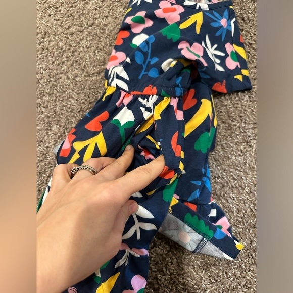 Hanna Anderson Bundle Dress/Jumper Relaxed Spring Dress and Denim jumper,4years - Picture 3 of 13